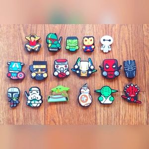 Super Heroes, Villains' Charms for Crocs